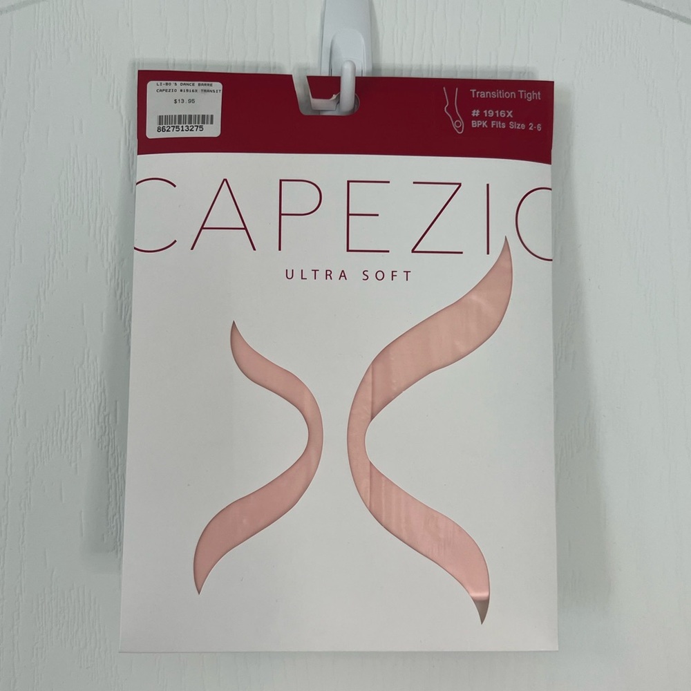 NWT Capezio Pink Transition Tights